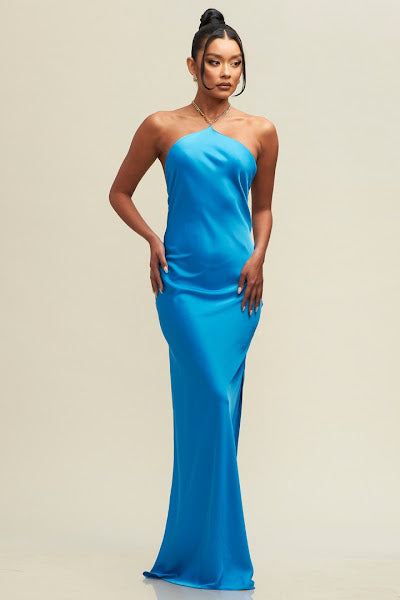 Vestido Teal Maxi