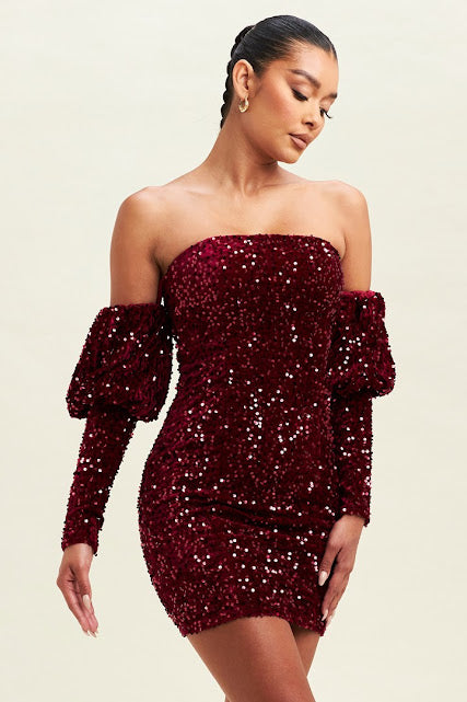 Laila Sequin dress