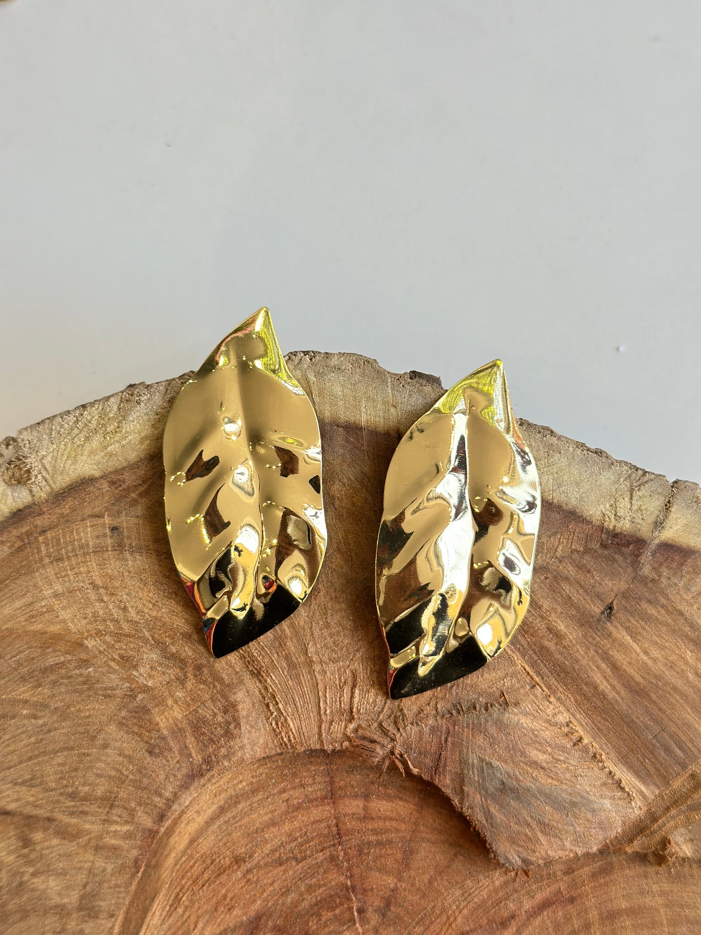 Aretes Hoja